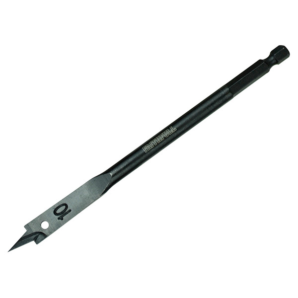 Faithfull Impact Rated Flat Bit 10 x 152mm