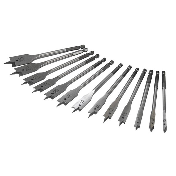 Flat Bit Set, 13 Piece