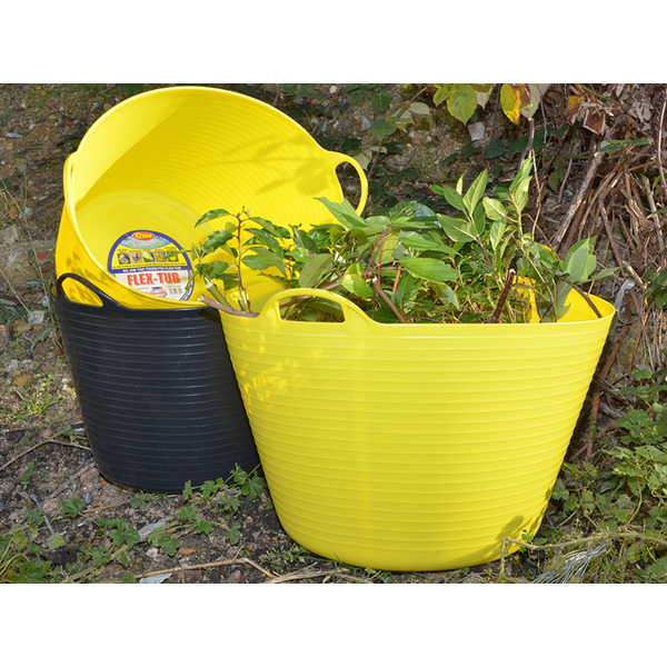 Faithfull FAIFLEX28B Flex Tub 28 litre - Black