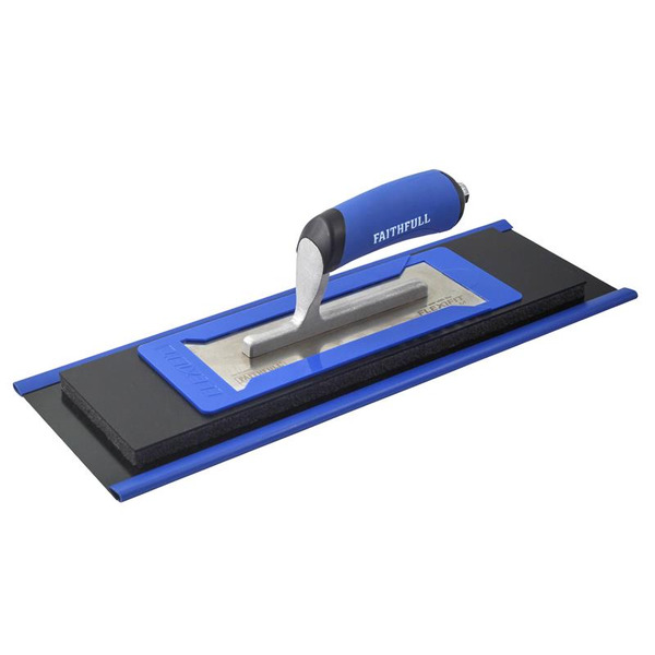 Faithfull FAIFLEXI16F FlexiFit Trowel Plastic Blade with Foam Kit 16in (406mm)