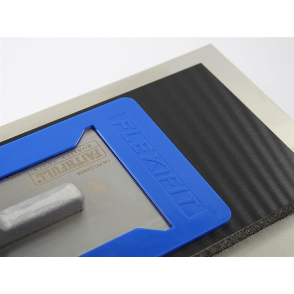Faithfull FAIFLEXI16S FlexiFit Trowel Stainless Steel Blade Kit 16in (406mm)