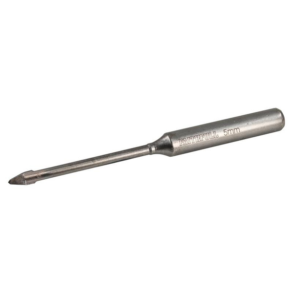 Faithfull Carbide Hard Tile & Glass Drill Bit 5mm
