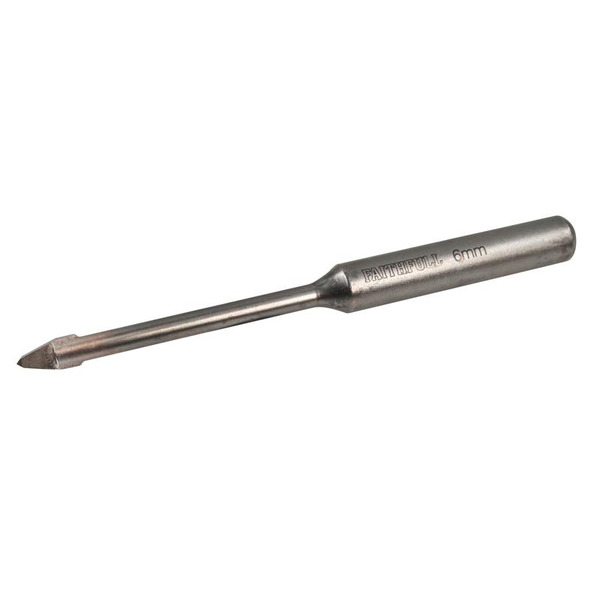 Faithfull Carbide Hard Tile & Glass Drill Bit 6mm