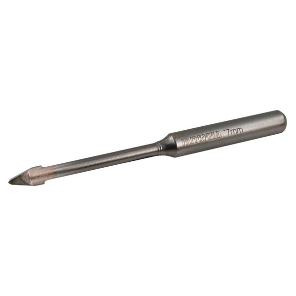 Faithfull Carbide Hard Tile & Glass Drill Bit 7mm