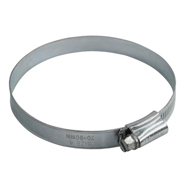Faithfull 4 Hose Clip - Zinc MSZP 70 - 90mm