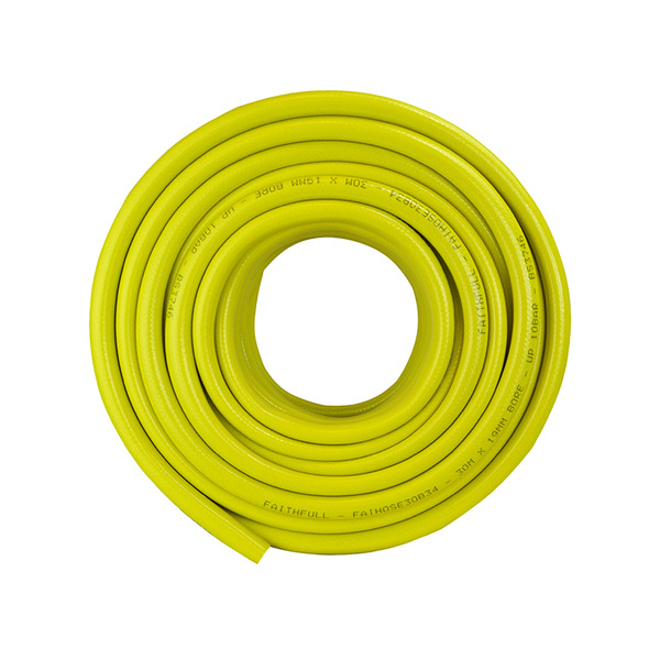 Heavy-Duty Reinforced Builder's Hose 30m 19mm (3/4in) Diameter