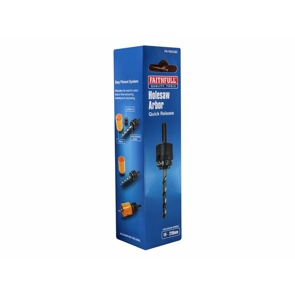 Universal Quick Release Holesaw Arbor Set