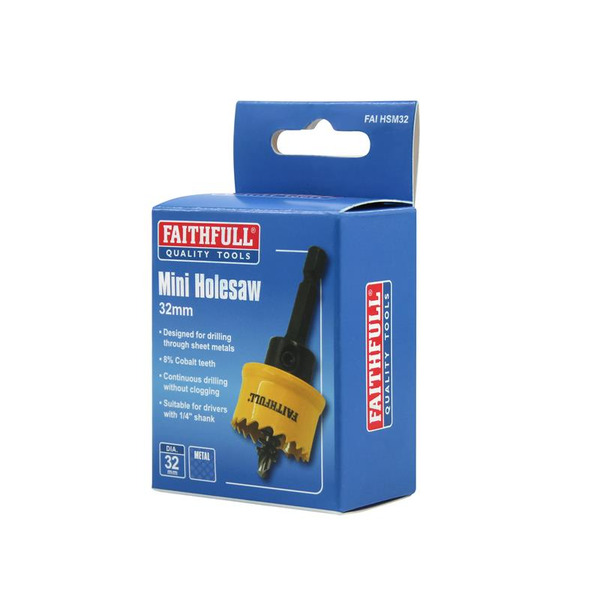 Faithfull Mini Holesaw 32mm
