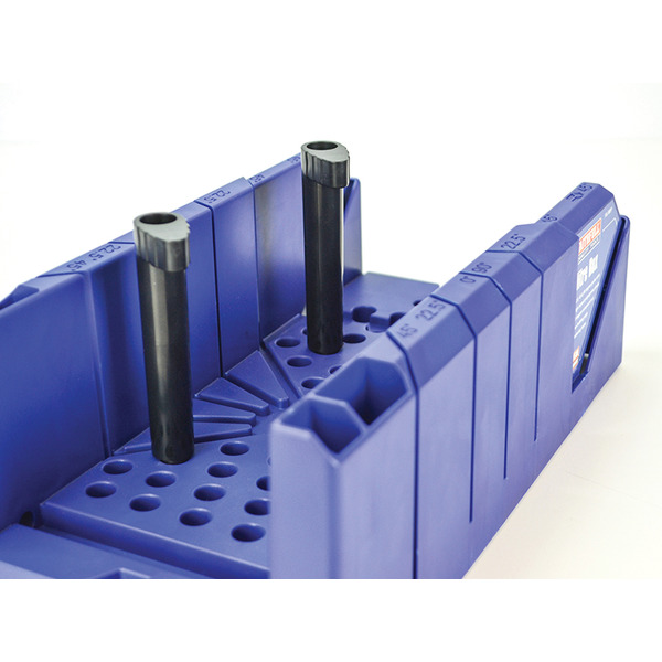 Faithfull Plastic Mitre Box with Pegs 310mm (12.1/4in)