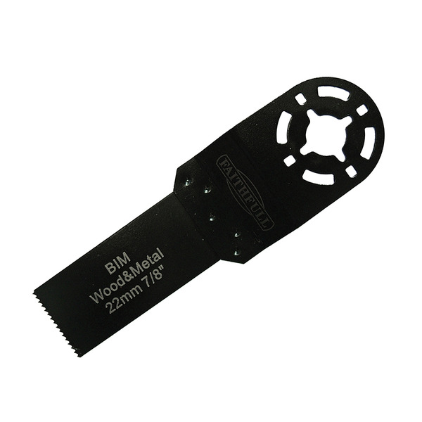 Faithfull Multi-Functional Tool Flush Cut Wood/Bi-Metal Blade 22mm