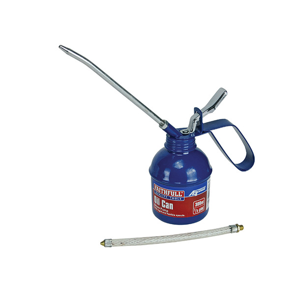 Faithfull Lever Type Oil Can 300ml