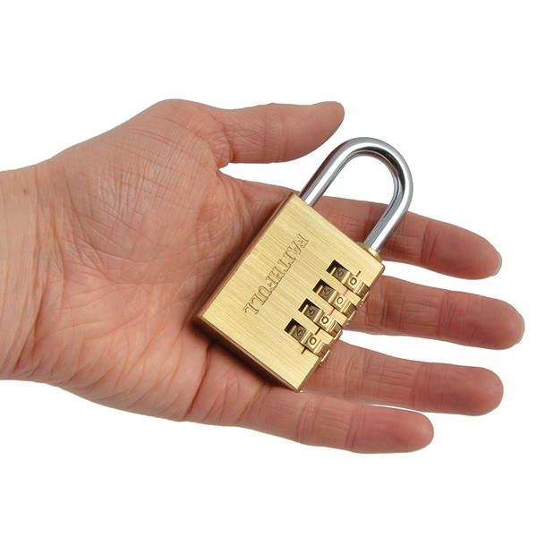Faithfull Brass Combination Padlock 38mm