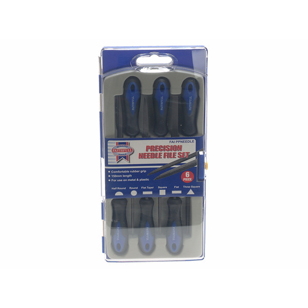 Faithfull Precision Needle File Set 6 Piece