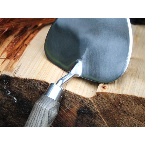 Prestige Stainless Steel Dutch Trowel with Ash Handle