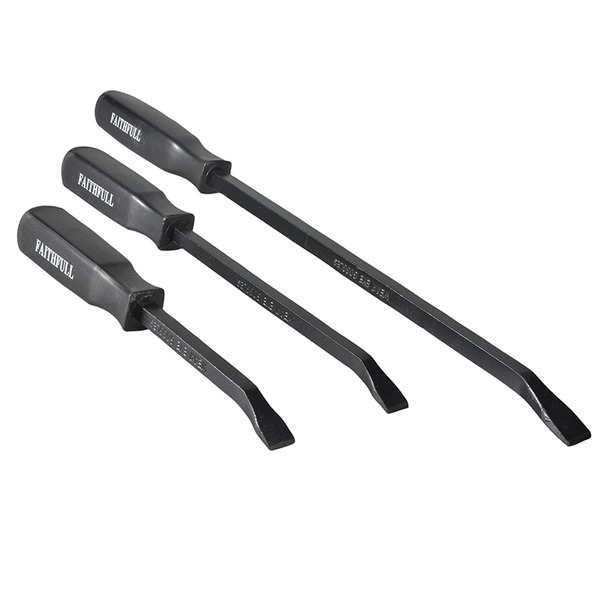 Faithfull Mechanic's Pry Bar Set, 3 Piece 210, 300 & 450mm