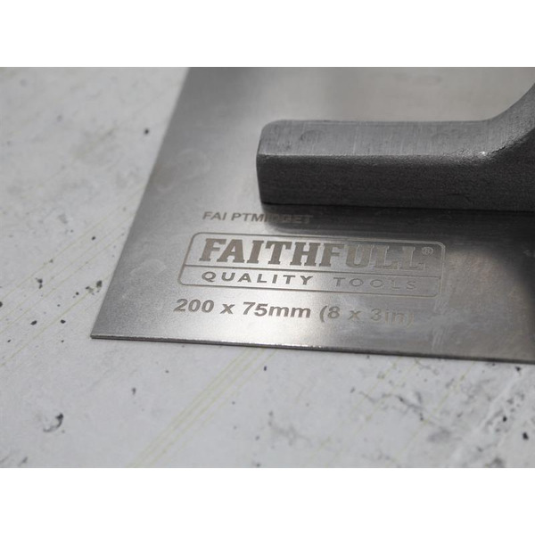 Prestige Midget Plastering Trowel 200 x 75mm (8 x 3in)