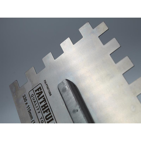 Prestige Notched Trowel 330 x 115mm (13 x 4.1/2in) 10mm Notch