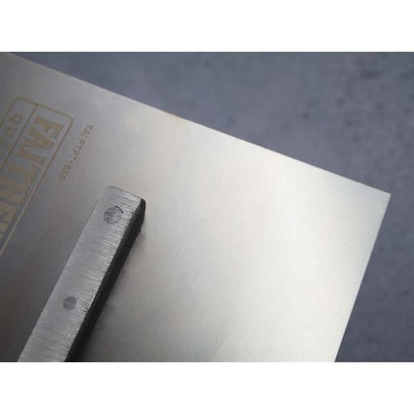 Faithfull FAIPTPT16SS Prestige Plastering Trowel 400 x 125mm (16 x 5in)