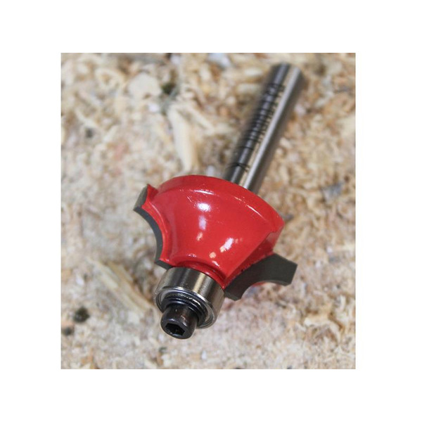 Faithfull Router Bit TCT 6.3mm Rounding Over 1/4in Shank