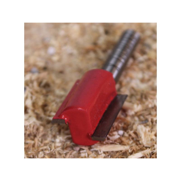 Faithfull Router Bit TCT Two Flute 15.9 x 19mm 1/4in Shank