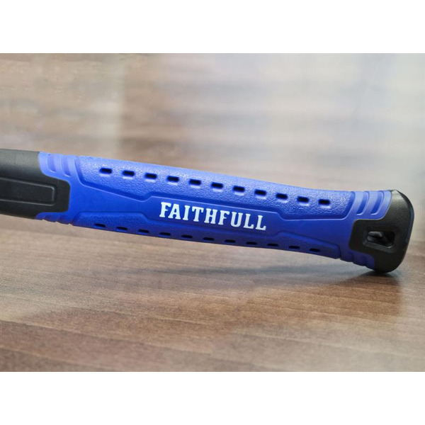 Faithfull Black & White Fibreglass Mallet 32oz