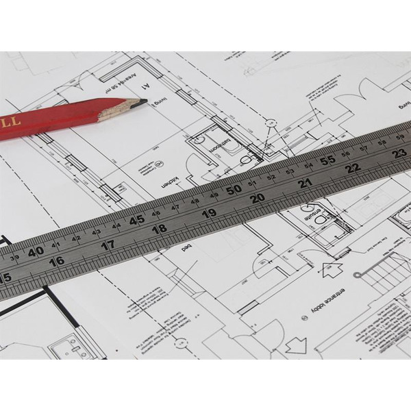 Steel Rule 1m / 39in x 30mm