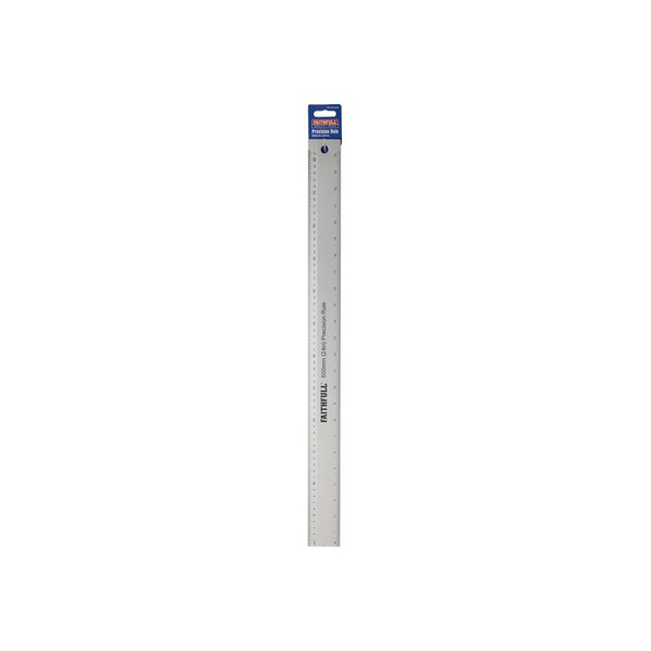 Faithfull FAIRULE600 Aluminium Rule 600mm (24in)