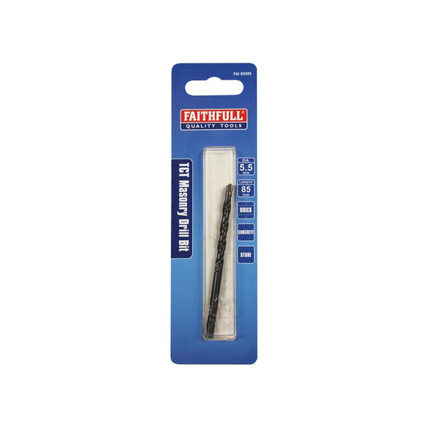 Faithfull Standard Masonry Drill Bit 5.5 x 85mm