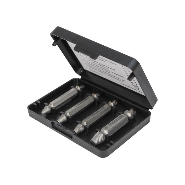 Screw Extractor Set, 4 Piece