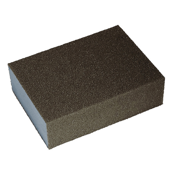 Faithfull FAISBMF Sanding Block - Medium/Fine 90 x 65 x 25mm