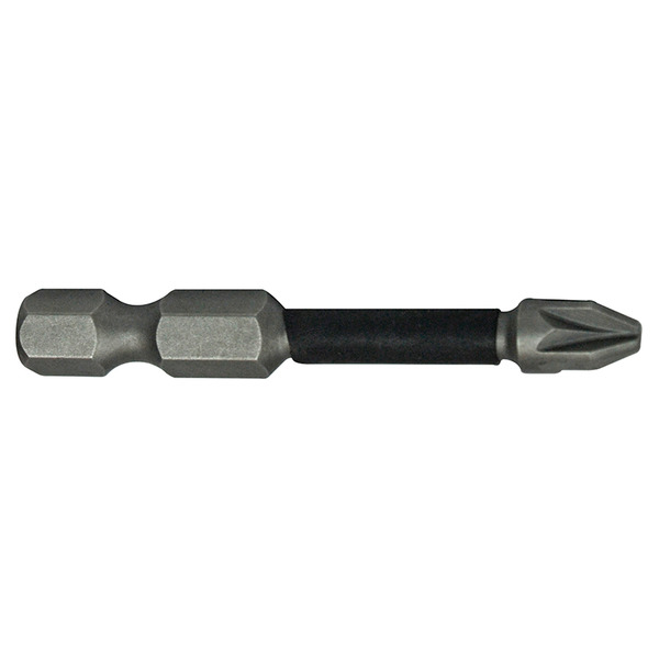Faithfull Pozi Impact Screwdriver Bits PZ2 x 50mm (Pack 3)