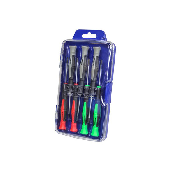 Faithfull Instrument Precision Screwdriver Set, 7 Piece