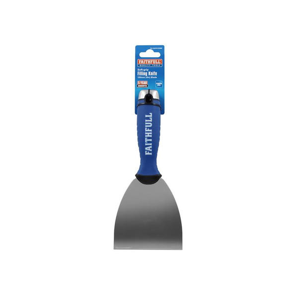 Faithfull Soft Grip Filling Knife 100mm