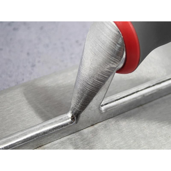 Faithfull Edging Trowel Soft Grip Handle 11 x 4.3/4in