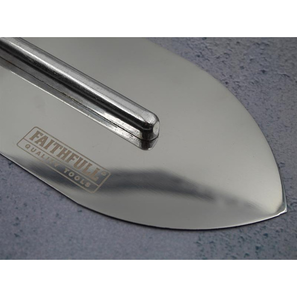Flooring Trowel Stainless Steel Soft Grip Handle 16 x 4in