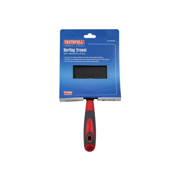 Faithfull FAISGTHARL SOFT GRIP HARLING TROWEL