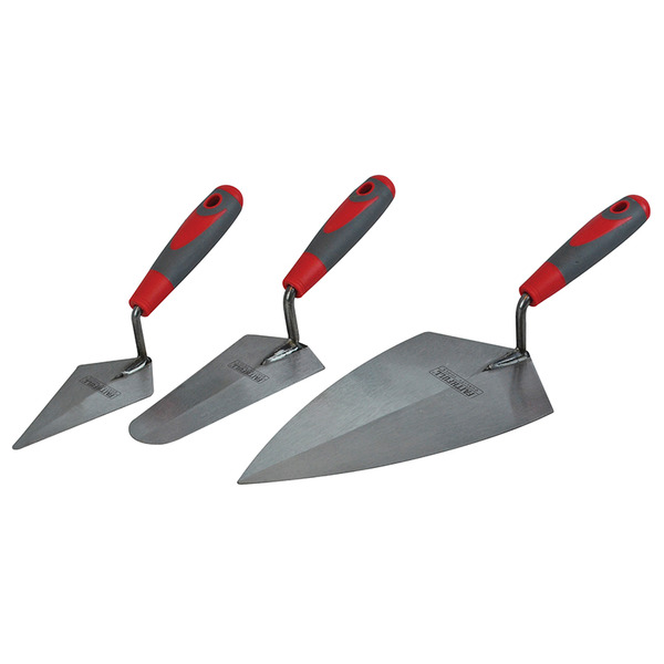 Soft Grip Trowel Set, 3 Piece