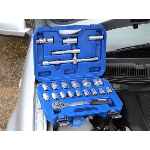 1/2in Drive Socket Set, 22 Piece