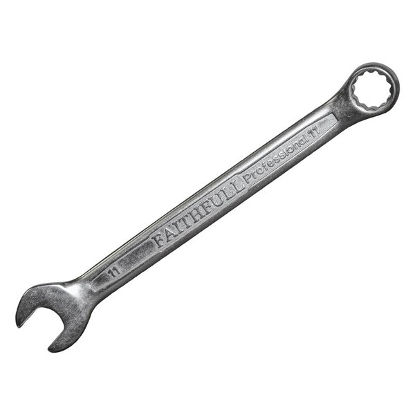 Faithfull Combination Spanner CV Satin Finish 11mm