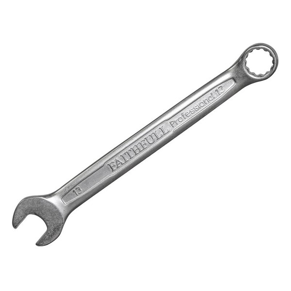 Faithfull Combination Spanner CV Satin Finish 13mm