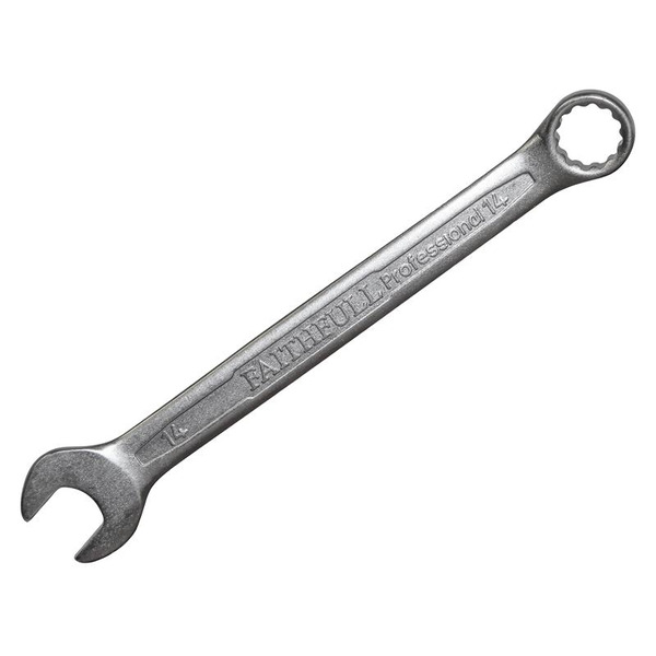 Faithfull Combination Spanner CV Satin Finish 14mm