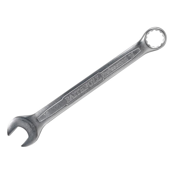 Faithfull Combination Spanner CV Satin Finish 16mm