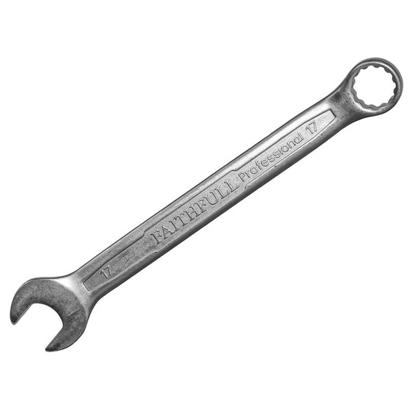 Combination Spanner CV Satin Finish 38mm