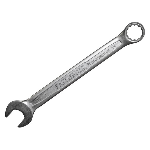 Faithfull Combination Spanner CV Satin Finish 19mm