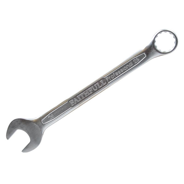 Faithfull Combination Spanner CV Satin Finish 26mm