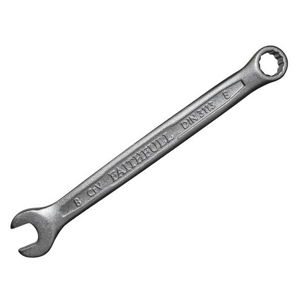 Faithfull Combination Spanner CV Satin Finish 9mm