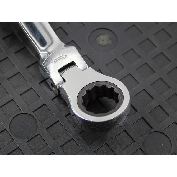 Faithfull Ratchet Combination Spanner Flex Head CV 22mm
