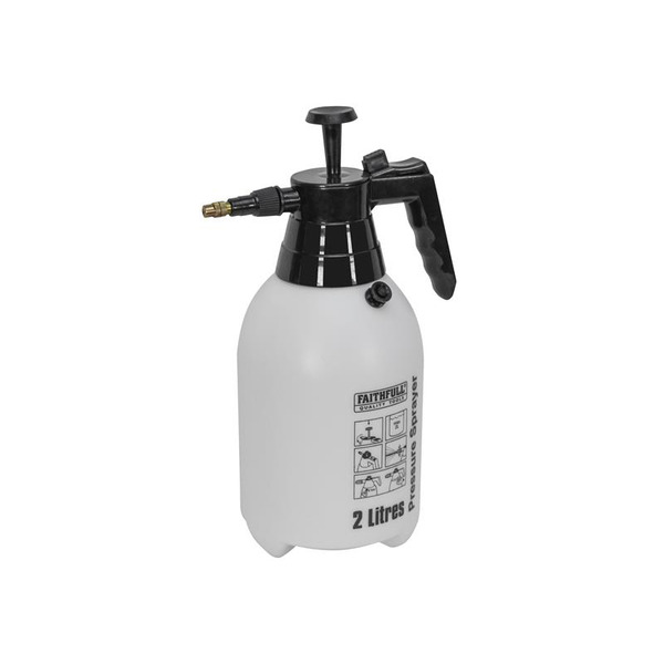 Faithfull Handheld Pressure Sprayer 2 litre