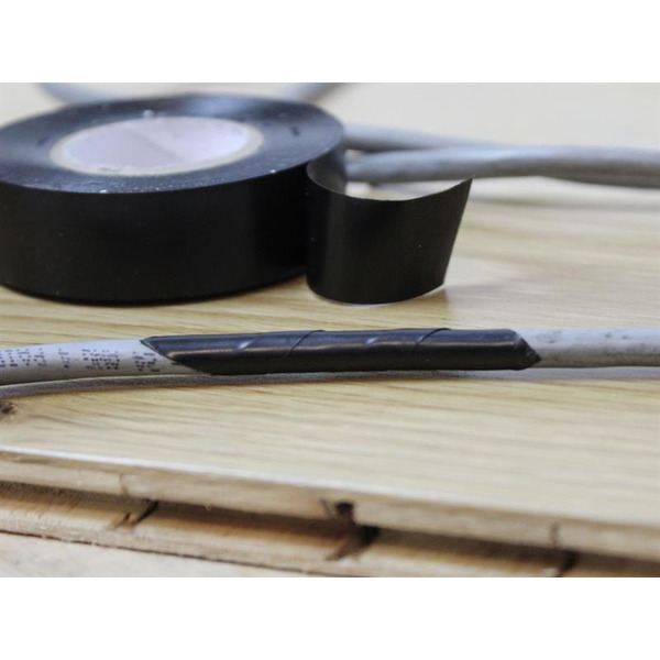Faithfull PVC Electrical Tape Black 19mm x 20m
