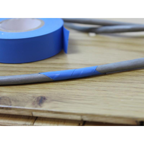Faithfull PVC Electrical Tape Blue 19mm x 20m